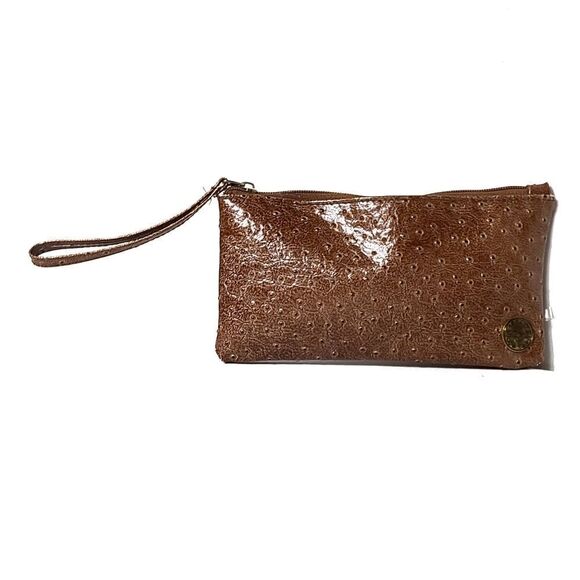 ❤ Soho London Brown wristlet - Picture 1 of 5